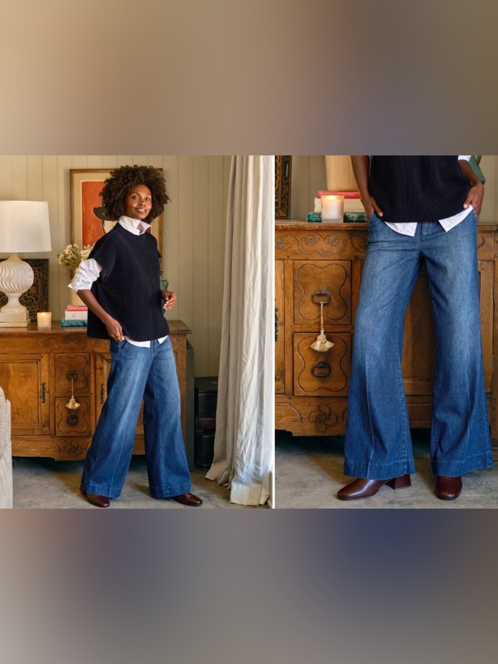 Frank & Eileen West Village Wide-Leg Trouser
Italian Dream Light
Denim S/4 $348 - Picture 14 of 14